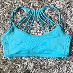 Lululemon Lighten Up Bra (bright blue)